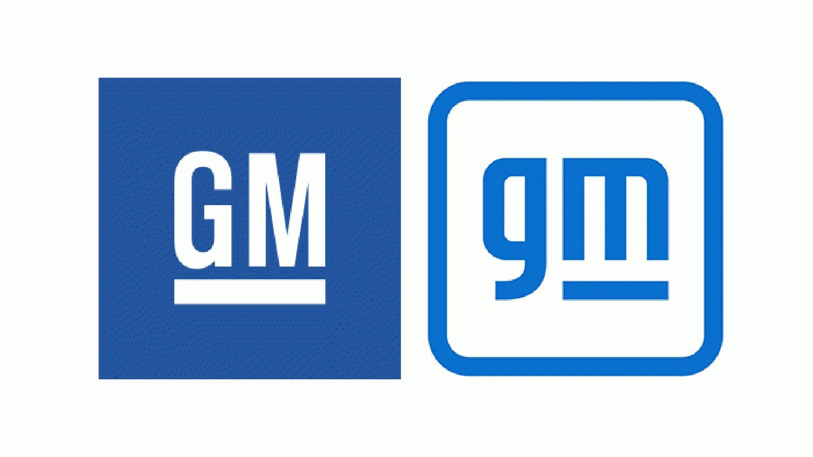 Το πριν και το μετά στο σήμα της GM.